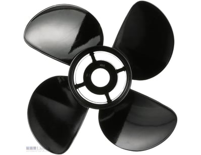 RRP $389 Quicksilver Nemesis 4-Blade Aluminum Prop...