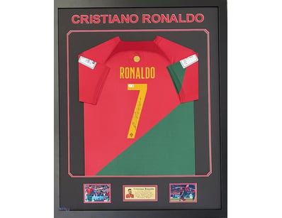 CRISTINAO RONALDO  PERSONALLY SIGNED 2022 PORTUGAL...