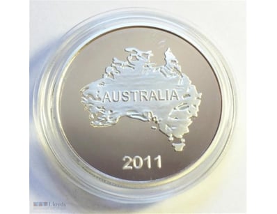 1-OZ- 2011 KOALA/AUSTRALIA COIN FINISHED IN 999 FI...