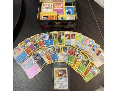 ASSORTED BULK POKEMON CARDS INCLUDING HOLOS, RARES...
