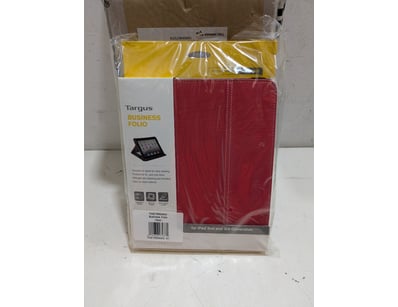Targus Business Folio red leather case designed fo...