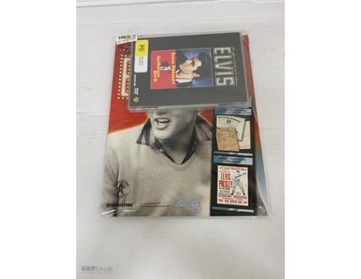 ELVIS PRESLEY MAGAZINE AND SONG MOVIE. JAILHOUSE R...