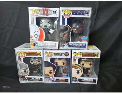 FUNKO POP! MOVIES COLLECTION - FIVE VINYL FIGURES ...