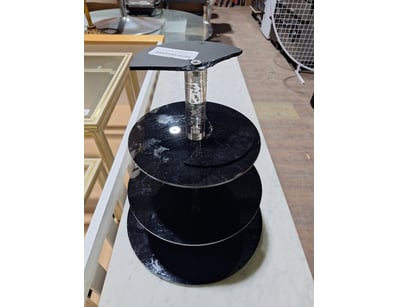 Food Stand, Plastic Style, Black Finish 

PLEASE...