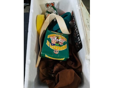Vintage collectibles lot featuring VB Boonanza bee...