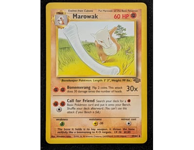 MAROWAK POKÉMON TRADING CARD - BASE SET #39/64

...