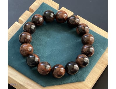 RED MAHOGANY TIGER EYE BRACELET 

Total Item Weigh...