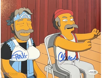 CHEECH AND CHONG SIGNED THE SIMPSONS 

Cheech And ...