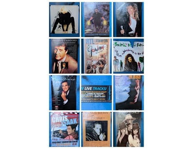 COLLECTION OF MUSIC POSTERS, INCLUDING SKULLDUGREY...
