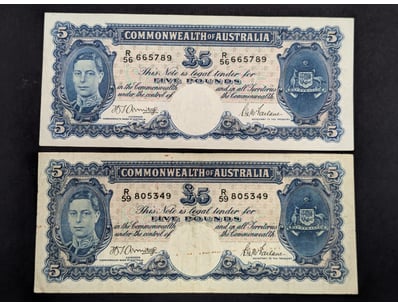 UNRESERVED Banknotes & Coins (A996) - Lot 1150