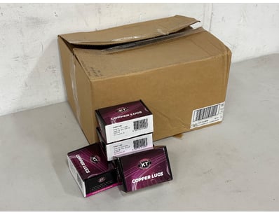 Box of Copper Lugs, Brand: Cable KT Accessories, M...
