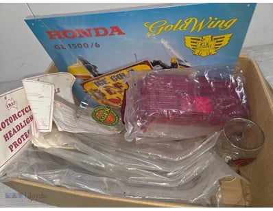 Vintage Honda GL1500/6 Gold Wing motorcycle metal ...