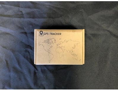 GPS Tracker device in original cardboard packaging...