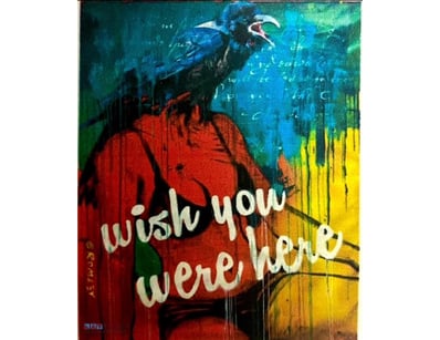 DAVID BROMLEY AND ZINSKY 

Original Acrylic Painti...