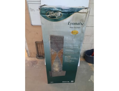 RRP $1,084 Hunter Lyonaise floor fountain

Model...