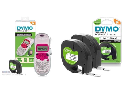 Bundle Listing - Dymo LetraTag LT-100H Handheld La...