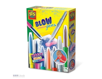 RRP $19.95 Blow Airbrush Pens - Magic Colour Chang...