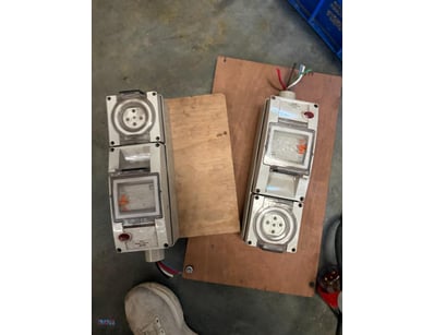 NHP IP66 3-Phase Weatherproof Power Outlets with R...