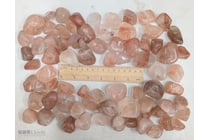 Two Kilos Tumbled / Polished Fire Quartz Crystals