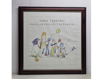 "COME TOGETHER AMERICA SALUTES THE BEATLES" FRAMED...