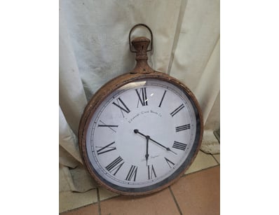 Wall Clock

Dimensions H:66cm W:51cm D:8cm

