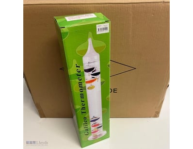 Carton of 10 X Galileo Thermometre 42cm, Brand New...