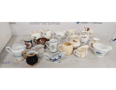 ASSORTED PORCELAIN JUGS

Condition: Good - Refer T...