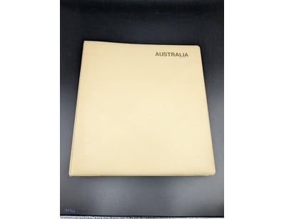 THE HINGELESS AUSTRALIAN STAMP ALBUM, SECOND EDITI...