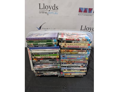 Collection of DVD's Including Date Movie, Jurassic...