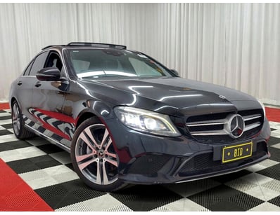 <b>2018 Mercedes-Benz C-Class C300 Sedan - Black -...