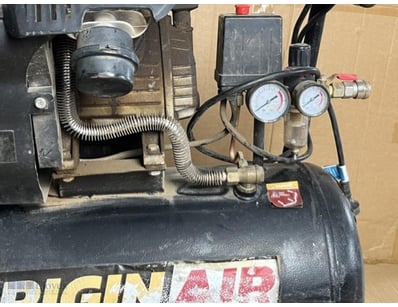 Air compressor. 1 x Origin Air 50L. 240V. Conditio...