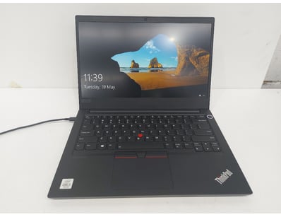 Lenovo ThinkPad E14 laptop featuring a 14-inch dis...