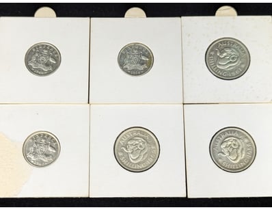 COLLECTION OF AUSTRALIAN PRE-DECIMAL COINS

Coin...