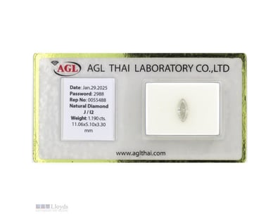 1.190CT CERTIFIED, NATURAL DIAMOND     

Marquise ...
