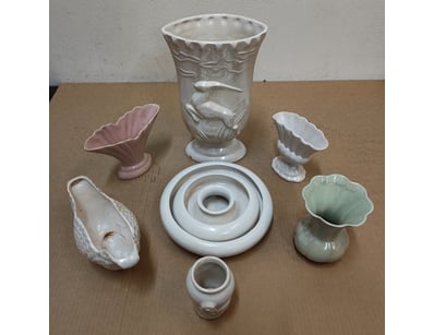 COLLECTION OF DECORATIVE RAYNHAM CERAMIC VESSELS A...