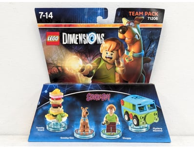 LEGO Dimensions Team Pack 71206 Scooby-Doo set fea...