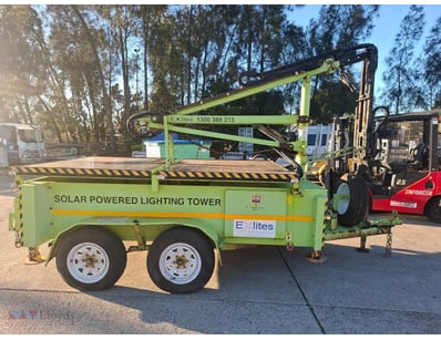 2010 Nathan Solar powered lighting tower Trailer

...