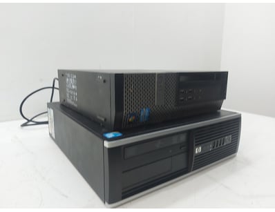 HP Compaq C20 desktop computer system comprising t...