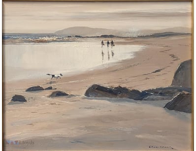 COLIN PARKER (1941-)

Oil On Board

Title: Beach R...