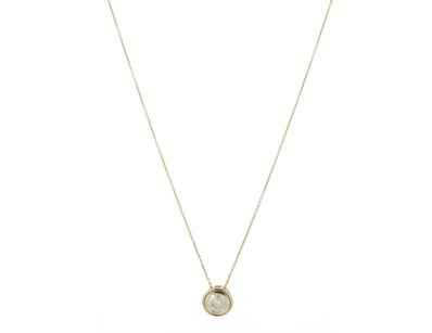 14K YELLOW GOLD, 1.41CT DIAMOND, SOLITAIRE SLIDER ...