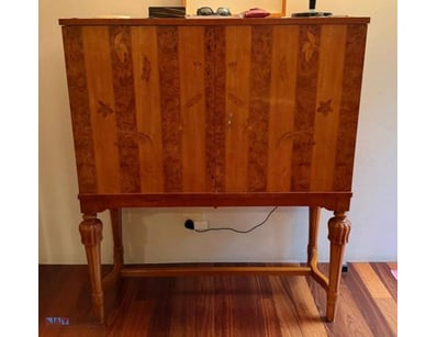 ART DECO SIDE CABINET -GERMAN PRIVATE COLLECTION. ...