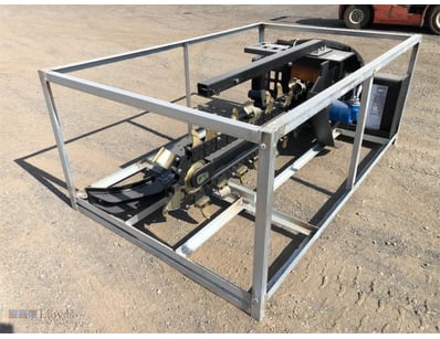 Unused Trencher Attachment for Skid Steer Loader, ...