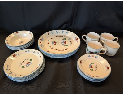 INTERNATIONAL HABERSHAM COUNTRY COLLECTION DINNERW...