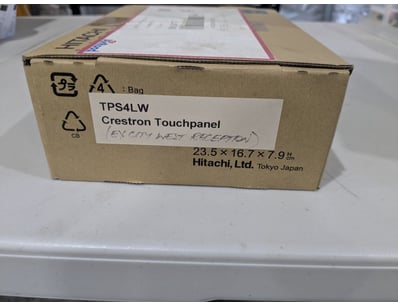 Crestron Touchpanel model TPS4LW manufactured by H...