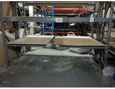 Industrial Racking ONLY

Note: All contents curren...