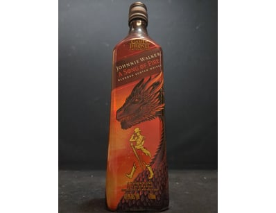 Johnnie Walker "A Song of Fire" Limited Edition Bl...