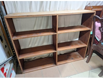 Bookshelf, Timber Style, Natural Finish 

Dimensio...