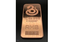 43 · 10Troy Ounce "Year of The Snake" Fine .999 Copper