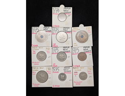 COLLECTION OF PAPUA NEW GUINEA CURRENCY

Years I...