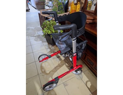 Walker, Red & Black Finish

